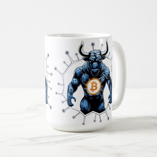 Mug Bullrun crypto bull bitcoin (Devant droit)