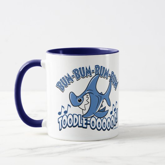 Mug BUM BUM REQUIN par Jeff Willis Art (Gauche)