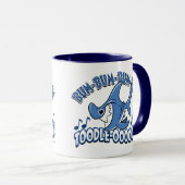 Mug BUM BUM REQUIN par Jeff Willis Art (Devant droit)