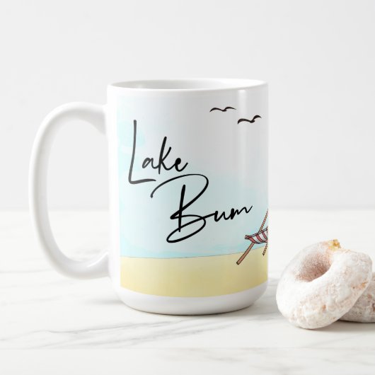 Mug Bum du lac Serene (Avec donut)