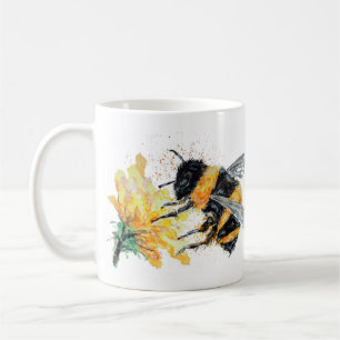 Mug Bumble Bee ramassant du pollen