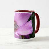 Mug Bumblebebe sur la fleur d'Hibiscus (Devant droit)