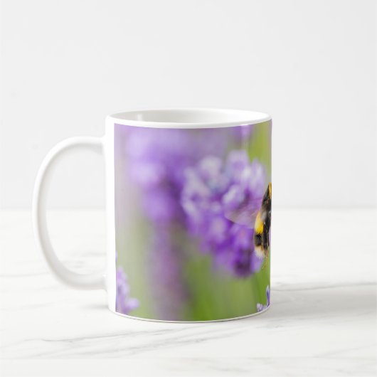 Mug Bumblebebe Sur Lavender (Gauche)