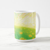 Mug Bumblebee sur l'Horizon (Devant droit)
