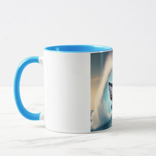 Mug Bump et Bite de requin (Gauche)