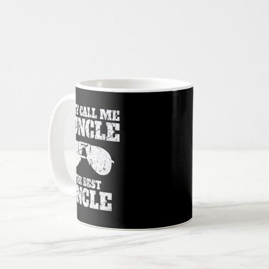 Mug Buncle - They Call Me Buncle - The Uncle Funny  (Devant gauche)