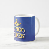 Mug Bunco Queen Jaune Gold Heart Crown (Devant droit)