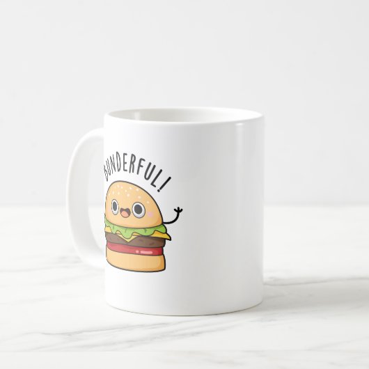 Mug Bunderny Burger Bun Pun (Devant gauche)