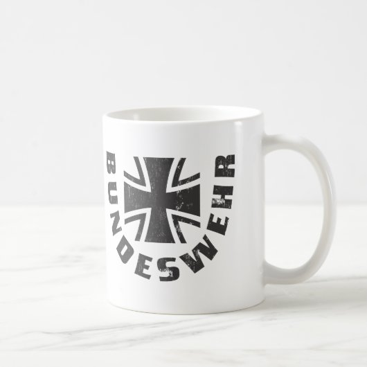 Mug Bundeswehr Deutschland, Luftwaffe, l'Armée de (Droite)
