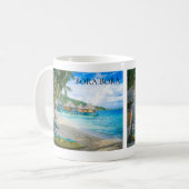 Mug Bungalows de plage de Bora Bora Océan (Devant gauche)