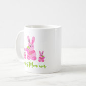 Mug Bunnies avec fleurs (Devant gauche)