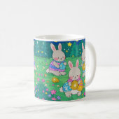Mug Bunnies de Pâques avec Oeufs de Pâques (Devant droit)