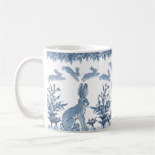 Mug Bunny Bleu Bleu Lapin Fun Motif Delft (Gauche)