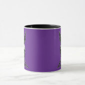 Mug Bunny Bones – Gothic Easter Bunny - caneca (Centre)