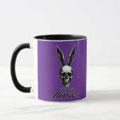 Mug Bunny Bones – Gothic Easter Bunny - caneca (Gauche)