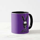 Mug Bunny Bones – Gothic Easter Bunny - caneca (Devant droit)