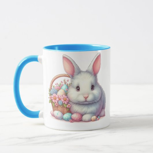 Mug Bunny de Pâques Pretty Pastel (Gauche)