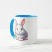 Mug Bunny de Pâques Pretty Pastel (Devant gauche)