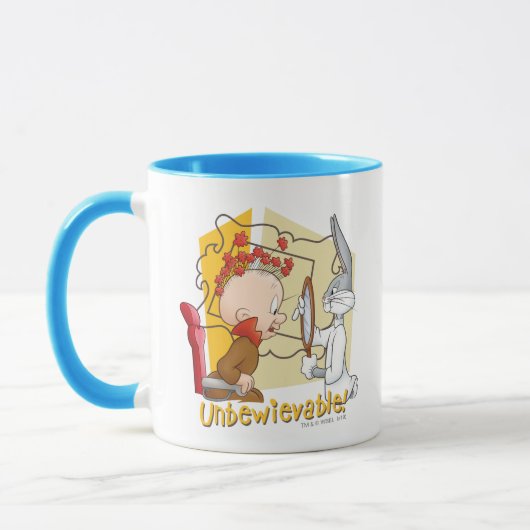 Mug BUNNY™ et Elmer Fudd "Unbewievable" Barber BUGS (Gauche)