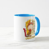 Mug BUNNY™ et Elmer Fudd "Unbewievable" Barber BUGS (Devant droit)