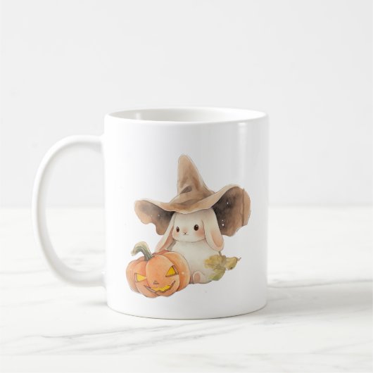Mug Bunny et Jack O' Lantern Hoppy Halloween (Gauche)