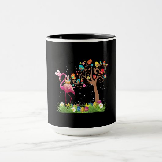 Mug Bunny Flamingo Easter | Cute Flamingo Lovers (Centre)