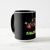 Mug Bunny Flamingo Easter | Cute Flamingo Lovers (Devant gauche)