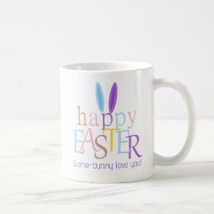 Mug Bunny Funny Personnalisé Joyeux Lilac de Pâques Vi