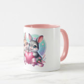 Mug Bunny love (Devant droit)