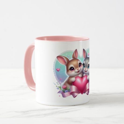 Mug Bunny love (Devant gauche)
