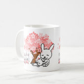 Mug Bunny Lover Mug, Bunnies Mug, Bunnies Cadeaux (Devant gauche)