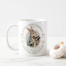 Bunny Puff Company Vintage Rabbit Gentleman