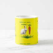Mug Bunny Rabbit mange une grosse carotte (Centre)