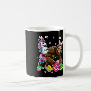 Mug Bunny Unicorn équitation Fleurs de pieds de givre