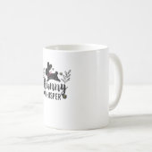 Mug Bunny Whisperer Funny Lapin Graphisme lapin (Devant droit)