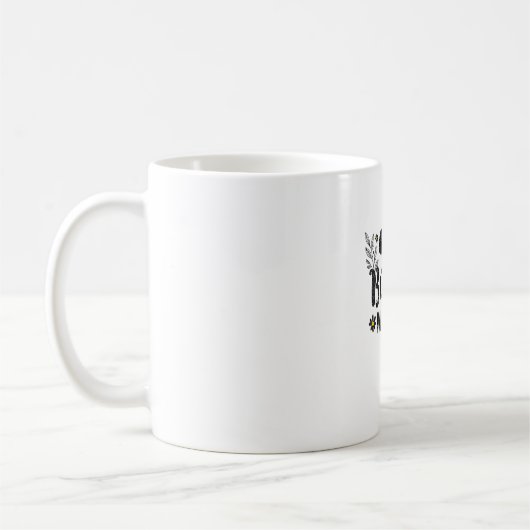 Mug Bunny Whisperer Funny Lapin Graphisme lapin (Gauche)