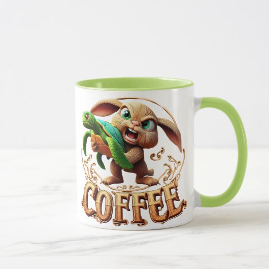 Mug Bunnys Trade : Tortue pour café Acheter un café (Droite)