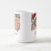 Mug Buon Natale Aquarelle fête de Noël italienne (Centre)