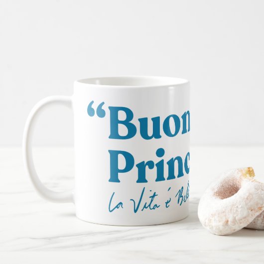 Mug Buongiorno Principessa (Avec donut)