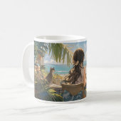 Mug Bureau d'animation en bord de mer (Devant gauche)
