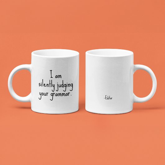 Mug Bureau de devis de l'éditeur amusant