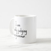Mug Bureau de devis de l'éditeur amusant (Devant gauche)