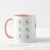 Mug Bureau de l'agent de signature de notaire / Notair (Gauche)