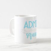 Mug Bureau de l'équipe d'administration Dentiste Docte (Devant gauche)