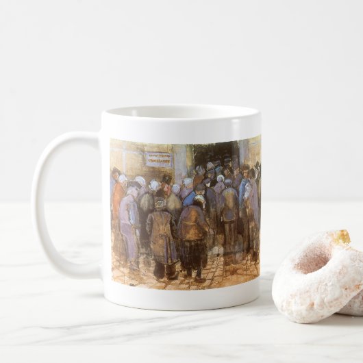 Mug Bureau de loterie de l'État de Vincent van Gogh (M (Avec donut)