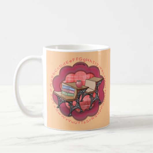 Mug Bureau d'enseignant d'école (Gauche)