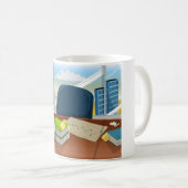 Mug Bureau des banques d'entreprise (Devant droit)