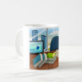 Mug Bureau des banquiers d'entreprise (Devant gauche)