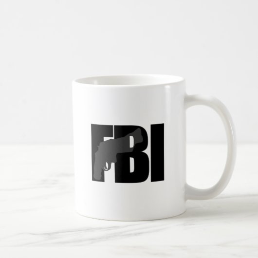 Mug Bureau Fédéral de Recherche d'agent du FBI (Droite)