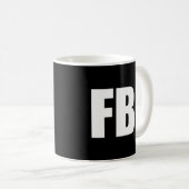Mug Bureau Fédéral D'Enquête Du Fbi (Devant droit)